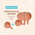 Famille ollas nature - Ollas Lutton le pot qui arrose à votre place