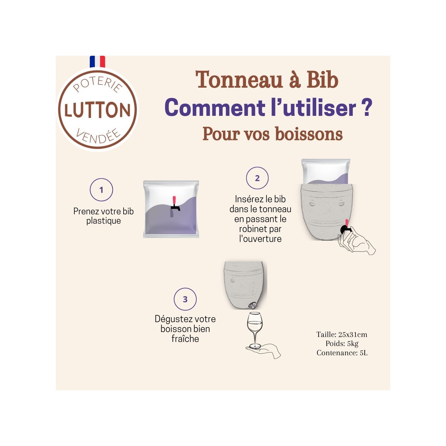 Tonneau - Ollas Lutton