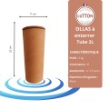 Duo ollas tube de 2 L Acheter - Ollas Lutton - Diffuseur d'eau