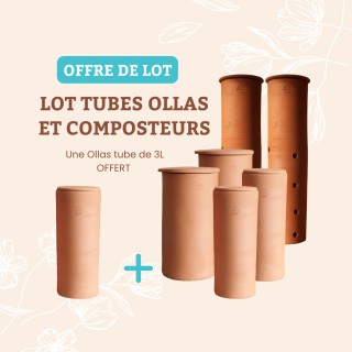 Lot Tubes Ollas et Composteurs