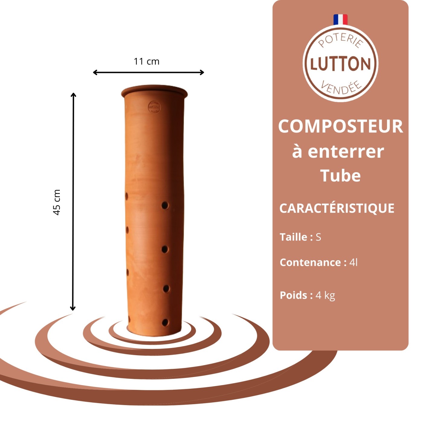 Lot Tubes Ollas et Composteurs - Ollas Lutton