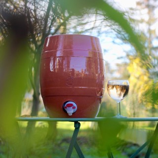 Tonneau à BIB en Poterie – Artisanale Française pour vos boissons