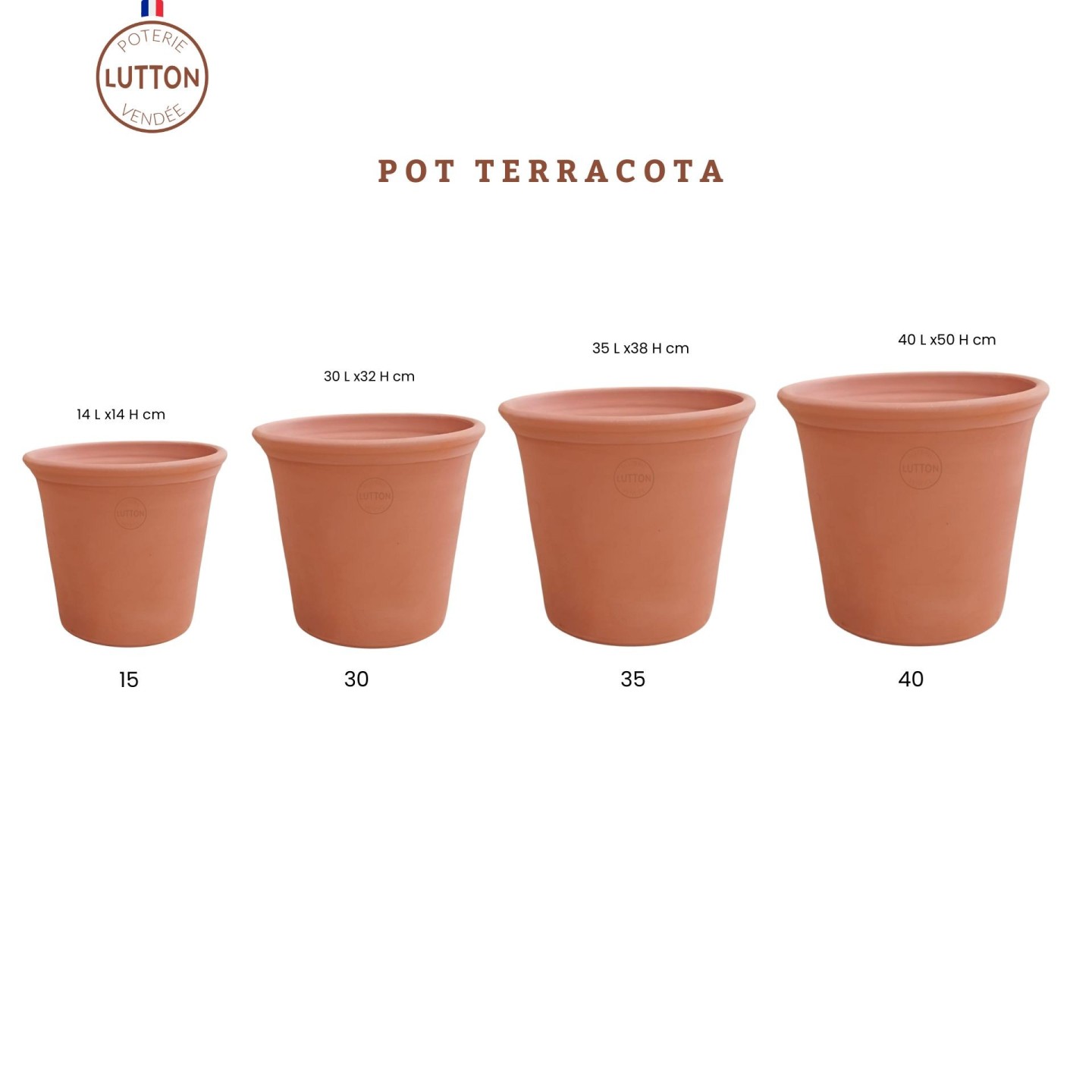 Pots Terracotta Artisanaux – Français et de qualité pour vos Espaces Extérieurs