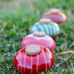 Ollas Galet Goumant - Duo d'ollas décoratives et pratiques pour plantes en pot