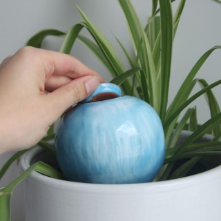 Ollas à Planter Marbrée- Diffuseur d'eau autonome-Fabrication artisnales