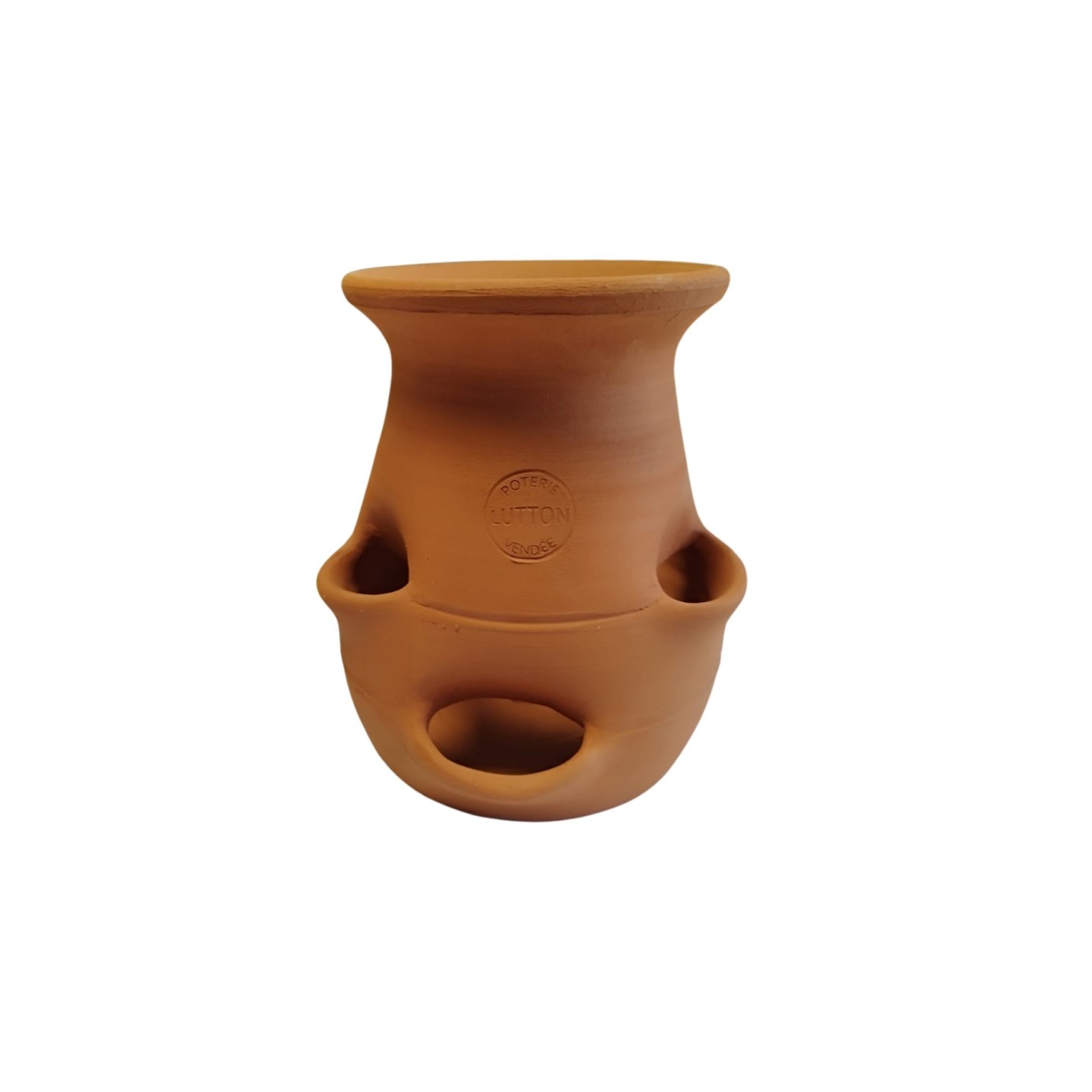 Tour à Fraisier en Poterie Fait Main -  Pour votre Jardin