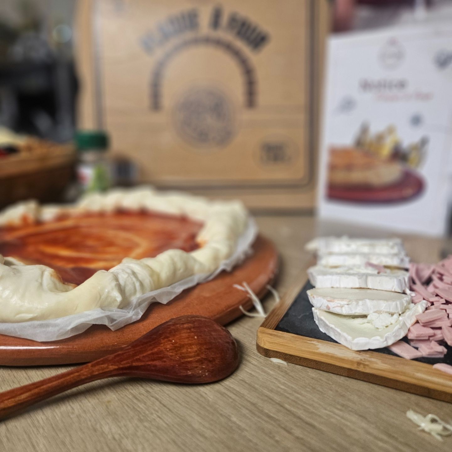 Pierre à Four Artisanale en Céramique -Refractaire