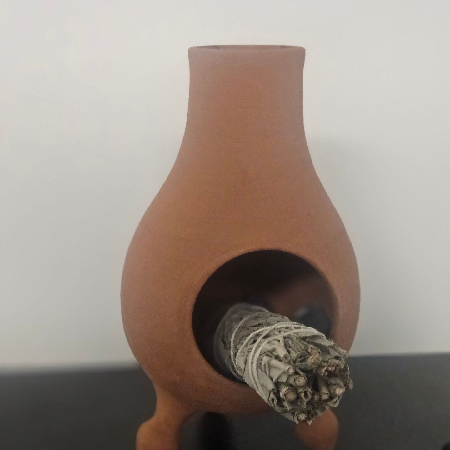 Brûleur d’encens cheminée – Terre cuite artisanale