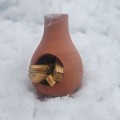 Brûleur d’encens cheminée – Terre cuite artisanale