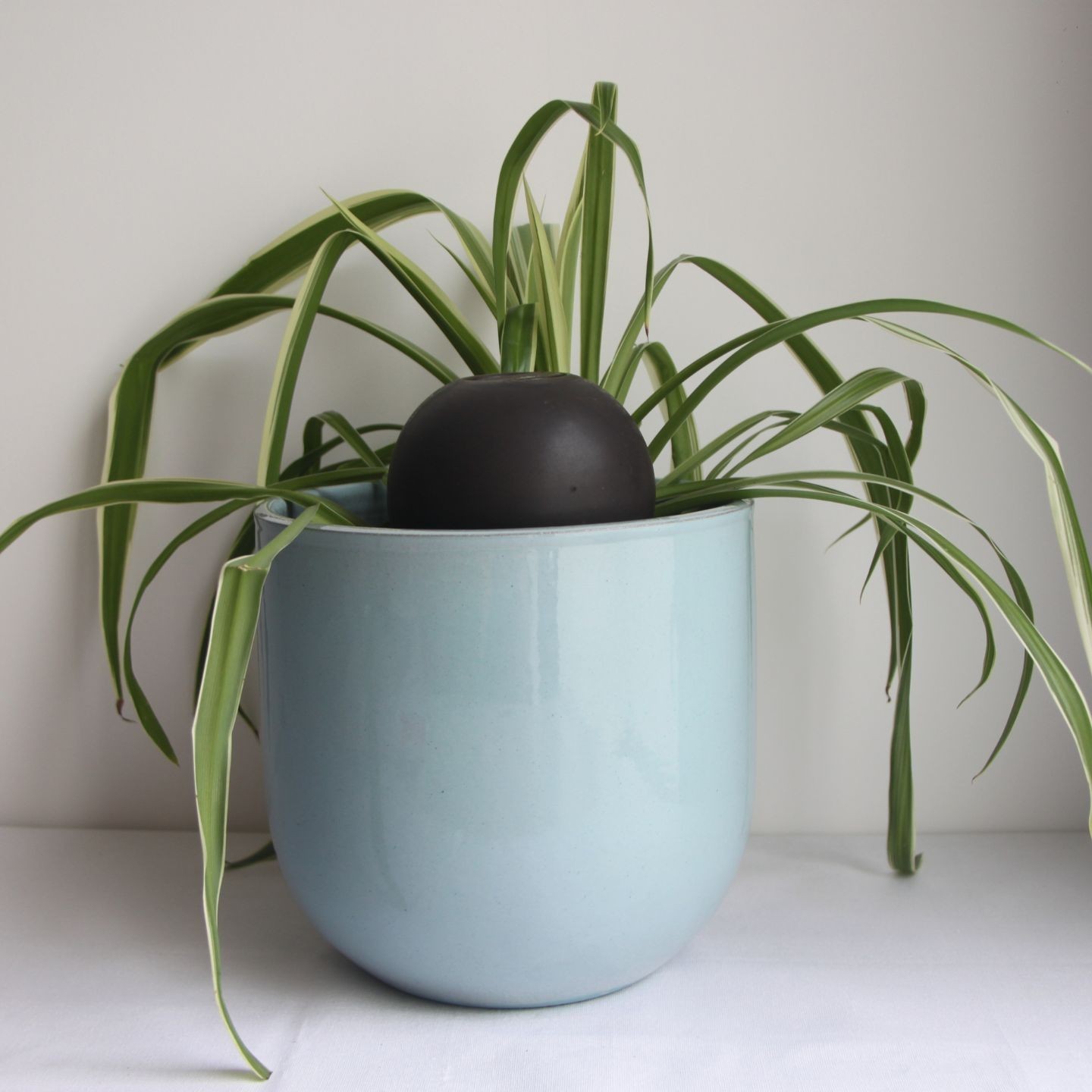 Ollas à Planter Métalliques - Couleur argentée, bronze, cendrée