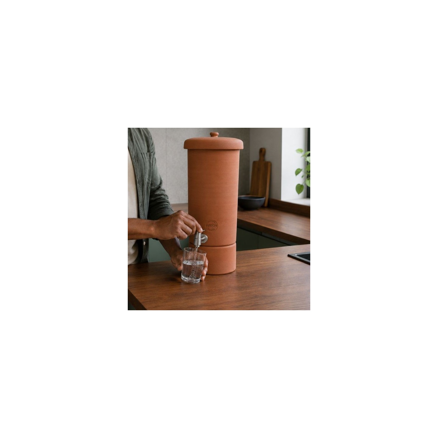 Fontaine filtrante en terre cuite 3 L | Lutton