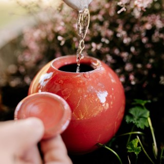 Medium Planting Pots – French Artisan Pottery | Natural and Sustainable Watering – Ollas Lutton