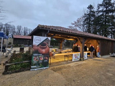 Poterie Lutton solidaire lors de la 17ᵉ Balade des Pères Noël à moto